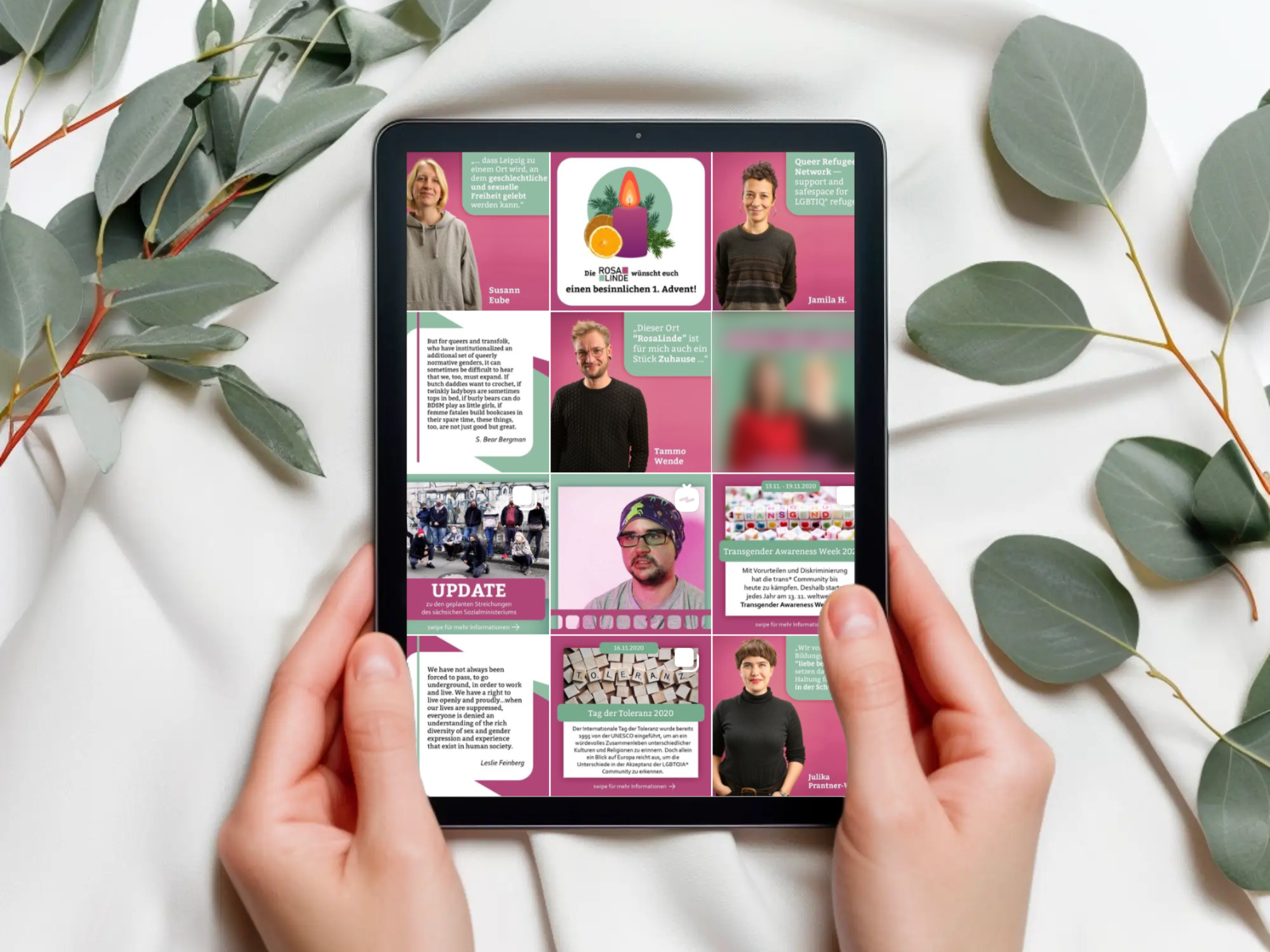 Instagram Feed Rosalinde eV