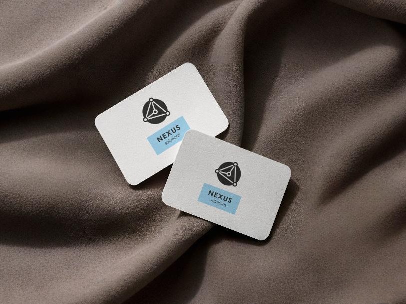 Visitenkartenkonzept für Nexus Solutions